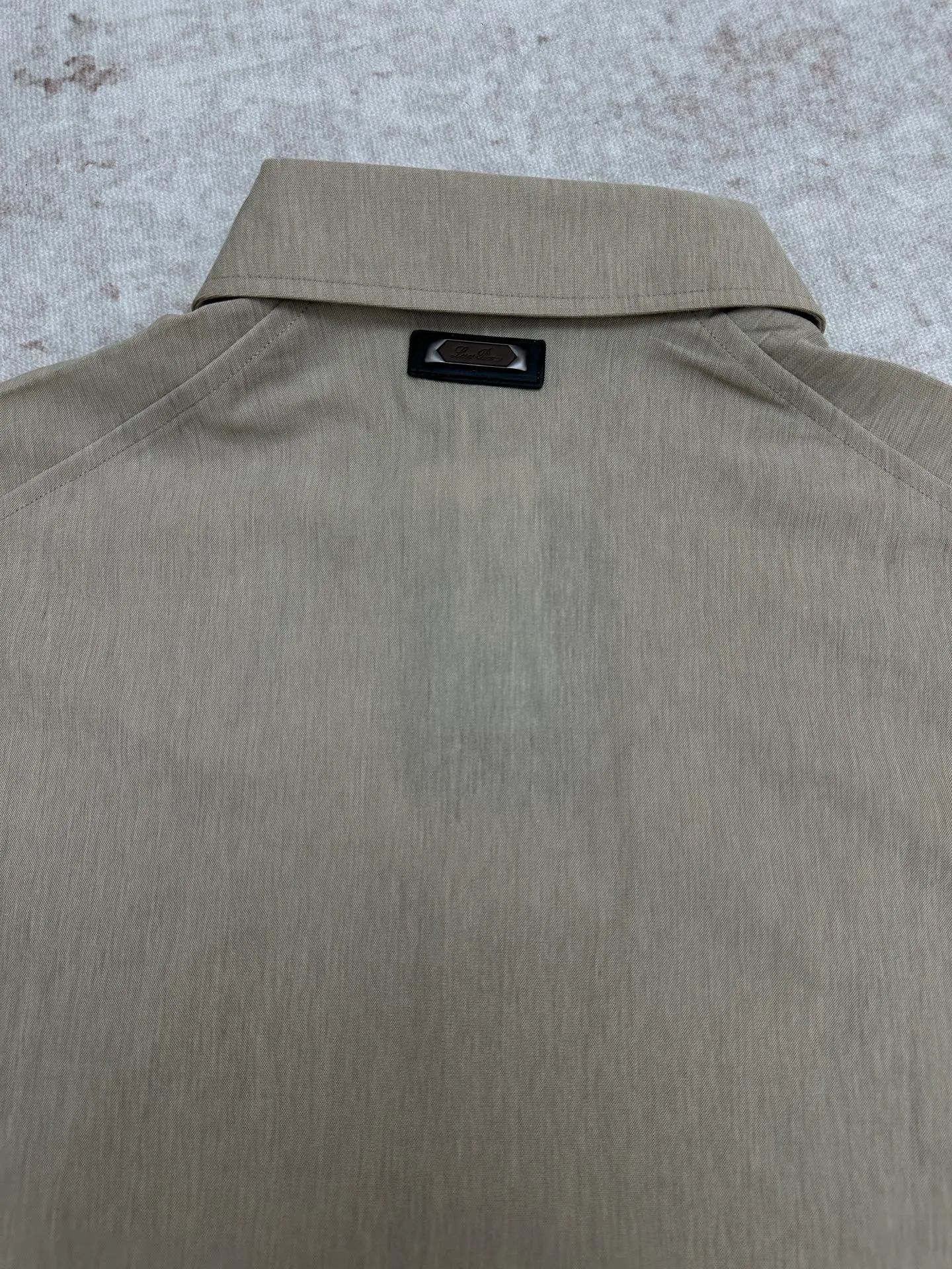 LP 26New Arrival linen cardigan square neck polo shirt T-shirt, men's high version. Sizes: M.L.XL.XXL.XXXL.XXXXL.